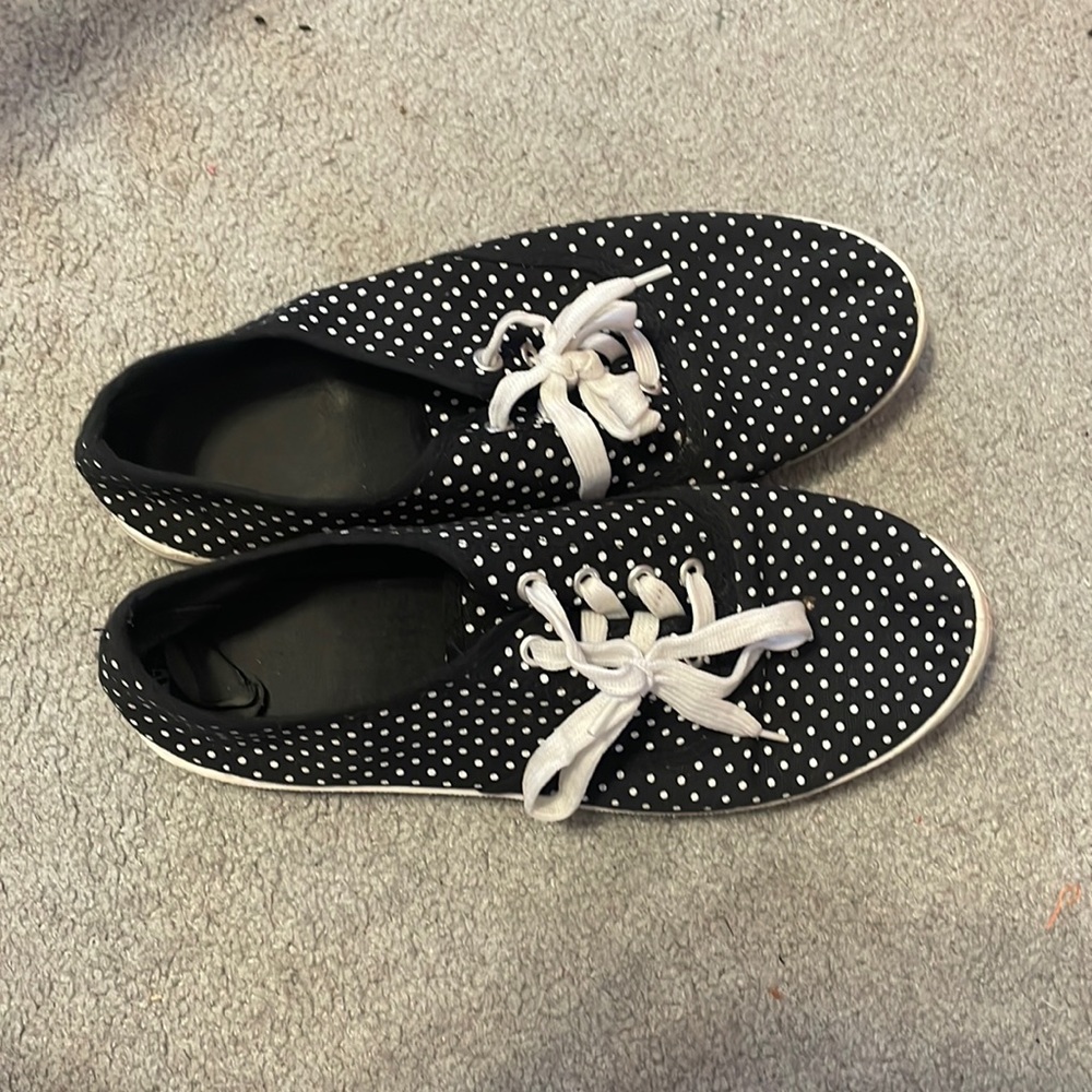 Black Polka Dot Shoes